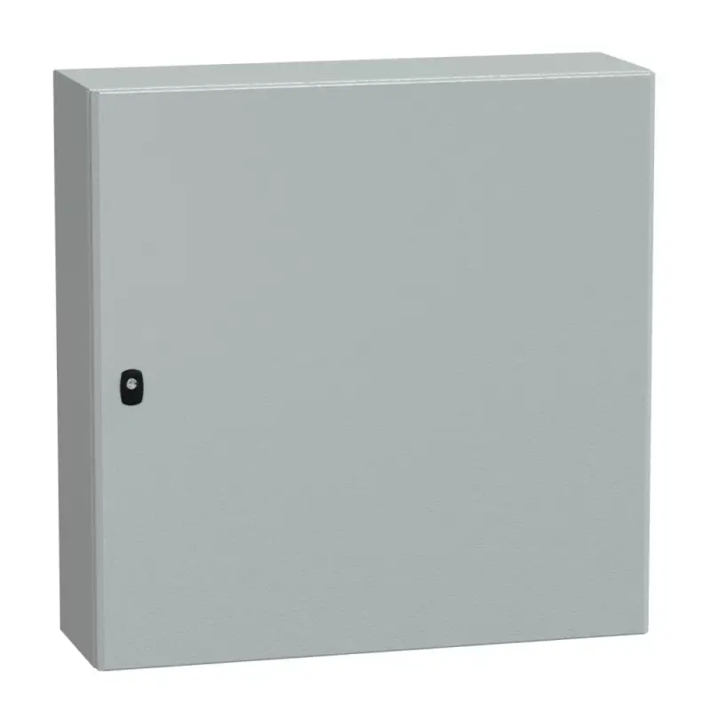 Schneider NSYS3D8825 Spacial S3D Falra szerelhető fém szekrény, Teli ajtóval, 800x800x250, IP66, szerelőlap nélkül Vásárlói kedvenc