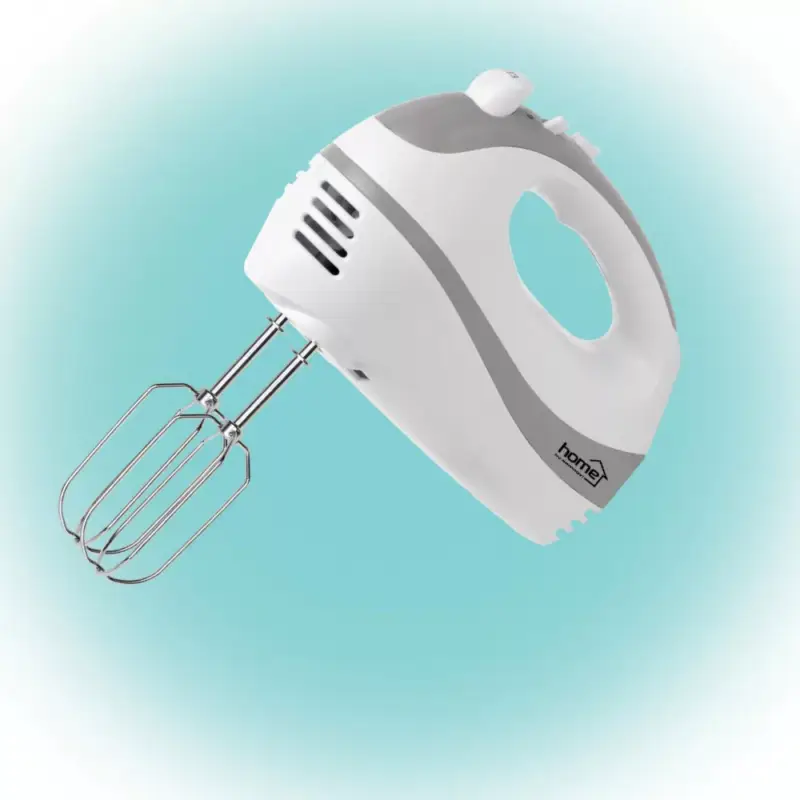 Kedvezményes ár HOME HG KM 18 kézimixer, 250 W, 5 sebességfokozat, dagasztó- és habverő szárak