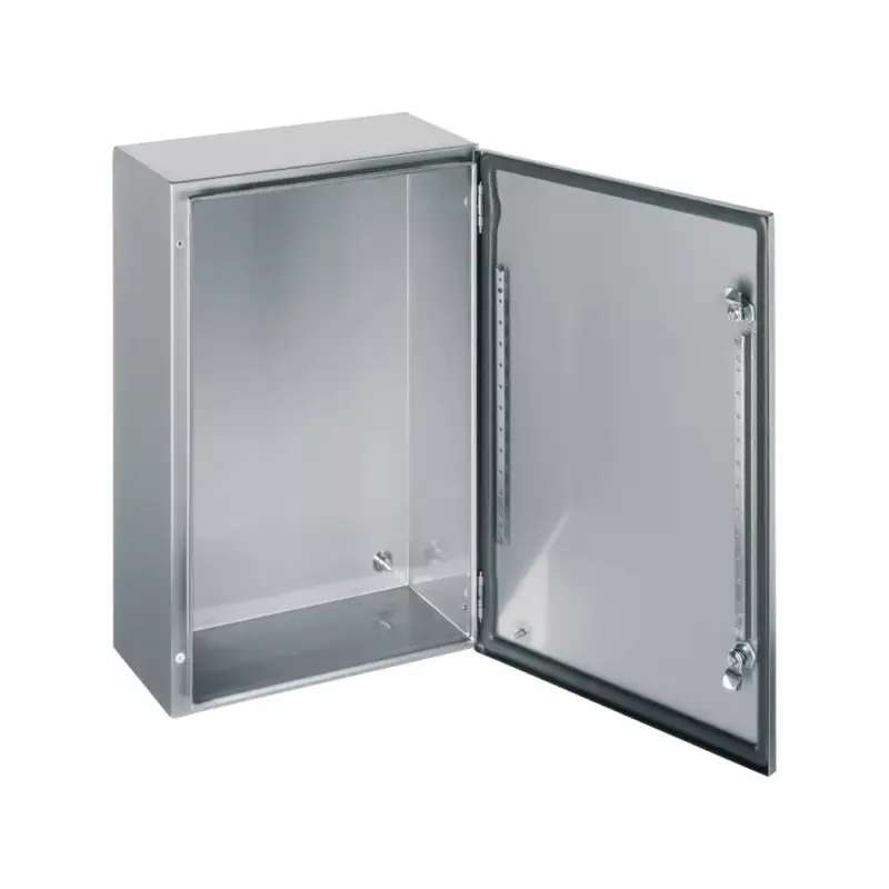 Schneider NSYS3X3215H Spacial S3X Falra szerelhető rozsdamentes acél AISI 316L szekrény, Teli ajtóval, 300x200x150, IP66, szerelőlap nélkül Vedd meg most
