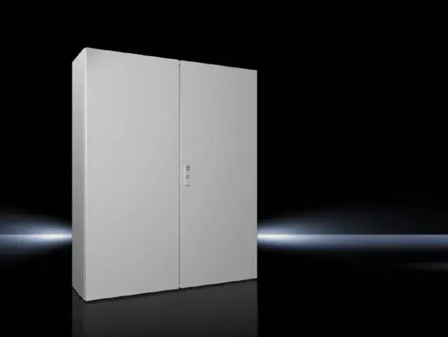 Rittal AX 1213.000 fém szekrény, teli ajtóval, 1200x1000x300, IP55, szerelőlappal, 2 ajtós (Rittal 1213000) Vedd meg online