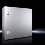 Biztonságos vásárlás Rittal AX 1007.000 rozsdamentes acél AISI 304L szekrény, teli ajtóval, 500x500x210, IP66, szerelőlappal (Rittal 1007000)