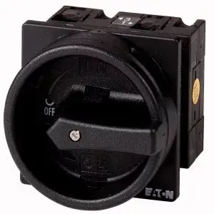 Olcsóbb Eaton 014375 T3-3-15680/EA/SVB-SW Főkapcsoló VÉSZ-KI 3p+N 32A beépíthető +1ny1z