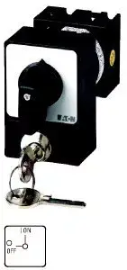 Expressz kézbesítés Eaton 050979 T0-2-15907/E/SVA(C,E,G-J) Vezérl. Kézi-Aut kapcsoló 1p 20A beépíthető