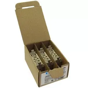 Eaton 100NHG01B 100A 500V GG/GL SIZE 01 NH FUSE NH-betét 100A, DIN 01 méret, 500V AC, gG/gL Olcsó