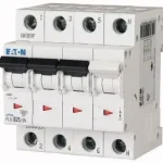 Szuper akció Eaton 106912 PL6-C25/3N Kismegszakító, 6kA 3 pólus+nulla