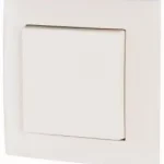 Prémium Eaton 126066 CRAZ-01/01 Egyes keret, 55x55mm, fényes fehér (RAL 9010)