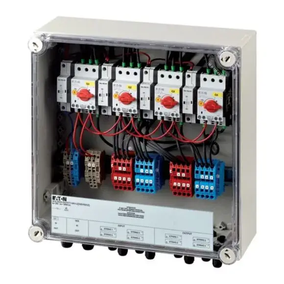 Eaton 168102 SOL30X4-SAFETY-MC4-U(230V50HZ) PV tűzvédelmi DC szak.kapcs. 30A, 4xMC4/4xMC4 Végkiárusítás