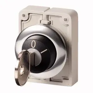 Eaton 187056 M30C-FWRS-MS4-A1 Kulcsos kapcsoló,30mm,lapos,2 áll.,reteszelt Különleges ajánlat