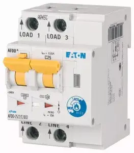 Vedd meg online Eaton 187228 AFDD-25/2/C/003-A AFDD+ kombinált ívhiba védelmi készülék (3in1) 'A'