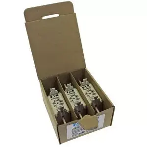 Akciós ár Eaton 224NHG02B NH FUSE 224A 500V GG/GL SIZE 02 NH-betét 224A, DIN 02 méret, 500V AC, gG/gL