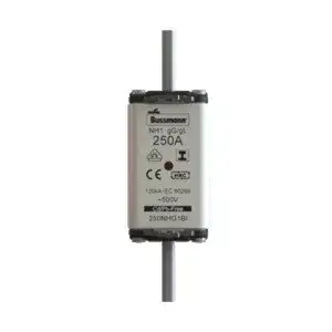 Eaton 224NHG1BI NH FUSE 224A 500V GL/GG SIZE 1 NH-betét 224A, DIN 1 méret, 500V AC, gG, szig.fül Ne maradj le