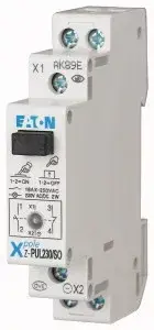 Különleges ajánlat Eaton 276298 Z-PUL230/SO világító nyomógomb, 1z+1ny, fekete,16A,230V AC/DC