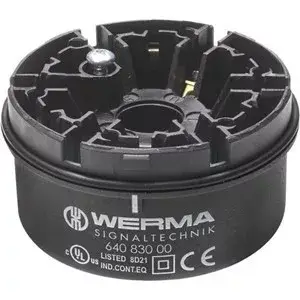 Werma 64083000 Terminal element Screwable conn. RM 12-2 Vásárlói kedvenc