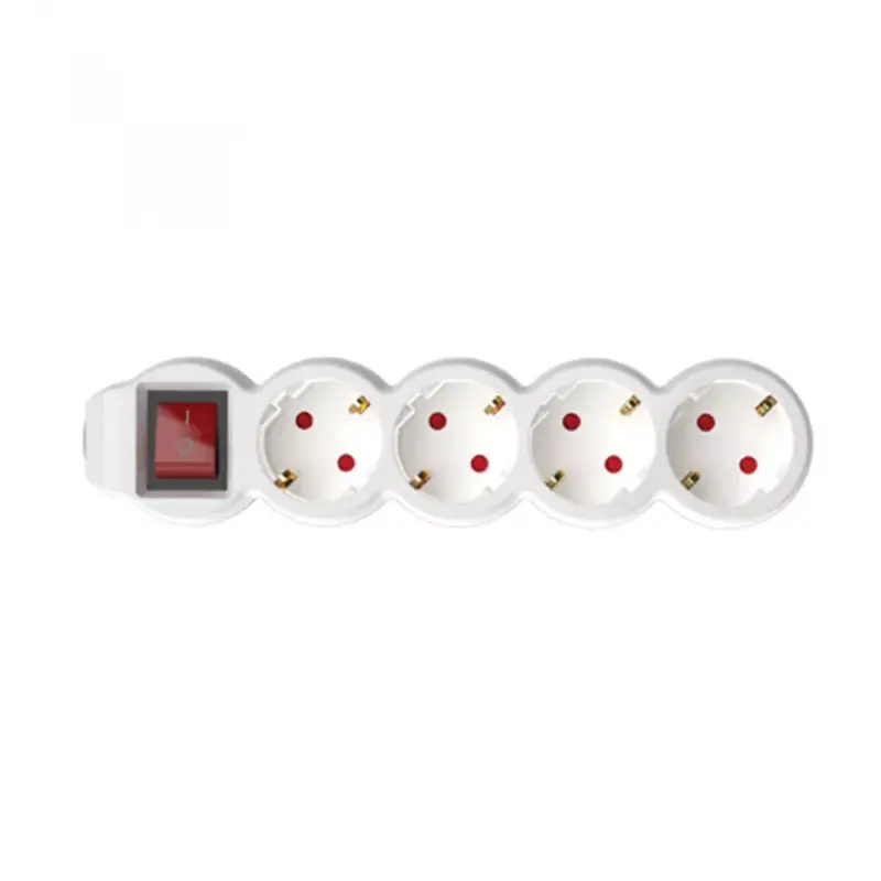 Legjobb ár HOME NV 4K/WH 4-as elosztó kapcsolóval, 1,5m, fehér ( NV 4K/WH )