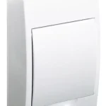Tracon EDFKN-4/1 Műanyag kiselosztó, 4 modul, 1 sor, teli ajtóval, IP40, falon kívüli Árcsökkenés