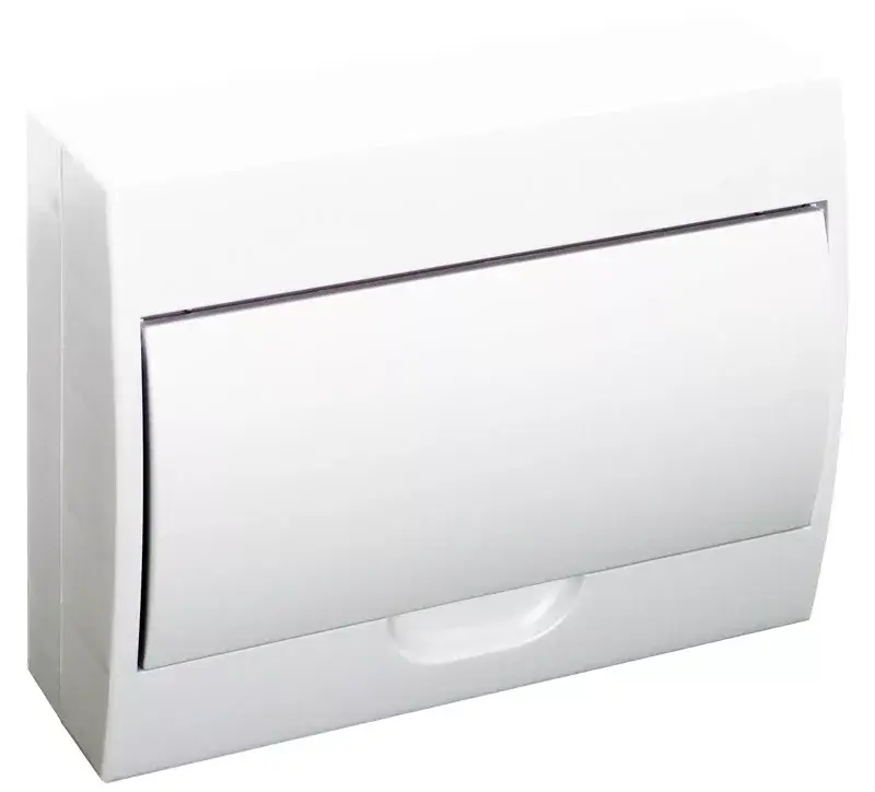 Tracon EDFKN-12/1 Műanyag kiselosztó, 12 modul, 1 sor, teli ajtóval, IP40, falon kívüli Kedvezmény