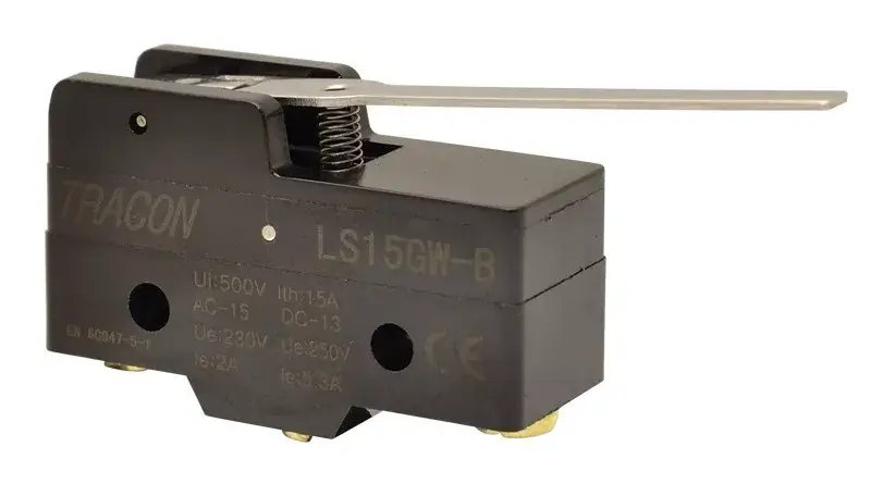 Vedd meg most Tracon LS15GW-B Helyzetkapcsoló, rugószáras 1×CO, 2A/230V AC, 48mm, IP00