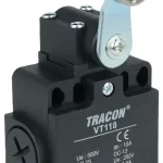 Olcsóbb Tracon VT118 Helyzetkapcsoló, lengőkar-görgö 1×NO+1×NC, 6A/230V AC, 28mm, IP65