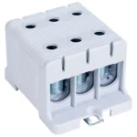 Különleges ajánlat Tracon FLEAL-95/3 Főáramköri leágazó kapocs, sínre és felületre szerelhető, sz 16-95mm2, max. 800VAC, max.245A