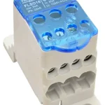 Tracon FLSO16 Fővezetéki leágazó sorkapocs nyitható fedéllel 3×16(16)mm2 / 4×10(6)mm2, 1000VAC/DC, 80A Népszerű