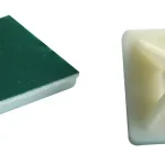 Kedvezményes ár Tracon TALP270 Öntapadós/csavarozható, 4oldalt fűzhető kötegelő talp, natúr 25×25mm, d=3,5mm, PA6.6