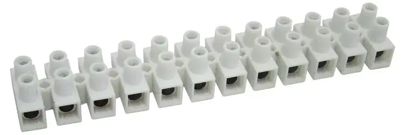 Biztonságos vásárlás Tracon S15A-H Flexibilis sorozatkapocs, H profil, 12 tag, natúr 10mm2, 450VAC, 50A, PP