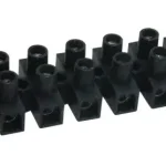 Tracon SF3A-H Flexibilis sorozatkapocs, H profil, 12 tag, fekete 2,5mm2, 450VAC, 16A, PP Alacsony ár