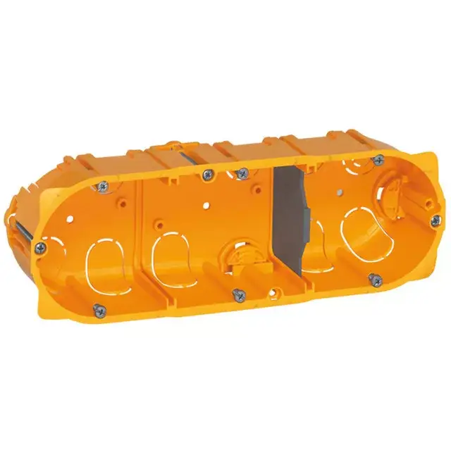 Kedvezmény Legrand 080043 Batibox süllyesztődoboz gipszkartonfalba hármas doboz, 40mm mély ( Legrand 080043 )