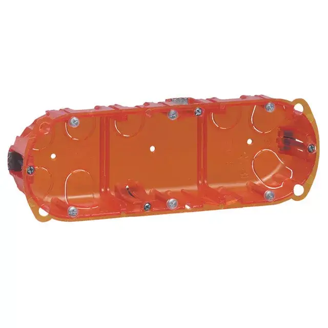 Prémium Legrand 080103 Batibox süllyesztődoboz univerzális hármas doboz, 40mm mély ( Legrand 080103 )