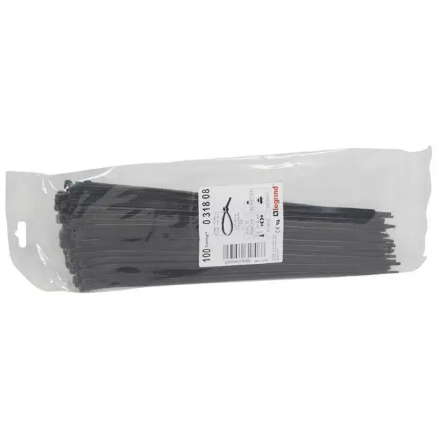 Végkiárusítás Legrand 031808 Colring 4,6x280 fekete vezetékkötegelő ( Legrand 031808 )