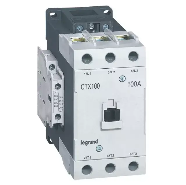 Legnépszerűbb Legrand 416221 CTX3 ip. mágneskapcs. 3P 100A 2Z+2NY 24V DC ( Legrand 416221 )