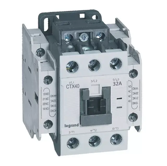 Gyors szállítás Legrand 416120 CTX3 ip. mágneskapcs. 3P 32A 2Z+2NY 24V AC ( Legrand 416120 )