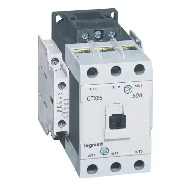 Legrand 416140 CTX3 ip. mágneskapcs. 3P 50A 2Z+2NY 24V AC ( Legrand 416140 ) Legnépszerűbb