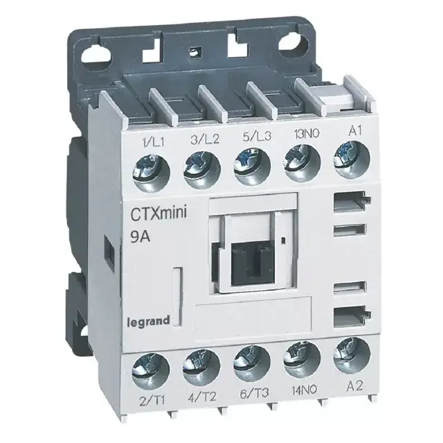 Biztonságos vásárlás Legrand 417020 CTX3 Mini ip. mágneskapcs. 3P 9A 1Z 24V AC ( Legrand 417020 )