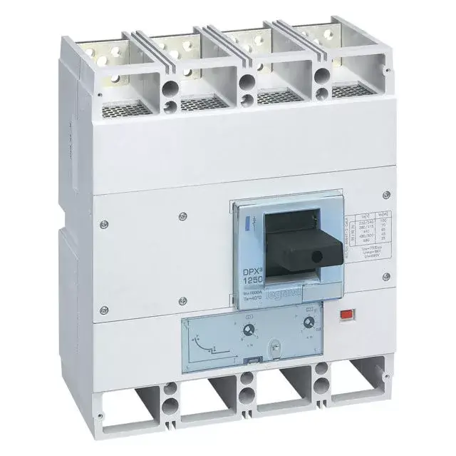 Vedd meg online Legrand 422255 DPX3 1600 komp. megsz.TM 3P 1600A 36kA ( Legrand 422255 )
