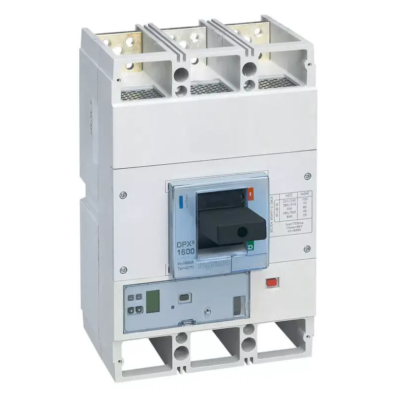 Legrand 422399 DPX3 1600 kompakt megszakító Sg 3P 1600A 36kA ( Legrand 422399 ) Csak ma