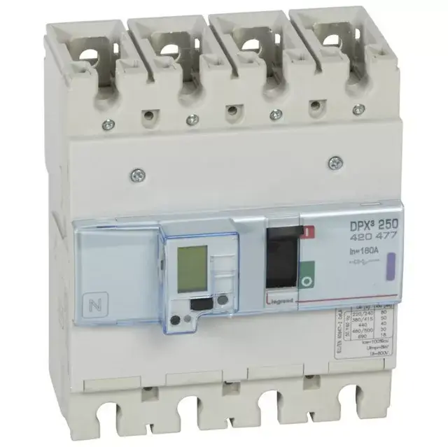 Legjobb ár Legrand 420477 DPX3 250 160A 4P S2+M 50kA kompakt megszakító ( Legrand 420477 )