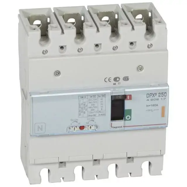 Legrand 420217 DPX3 250 160A 4P termikus mágneses 25kA kompakt megszakító ( Legrand 420217 ) Legnépszerűbb
