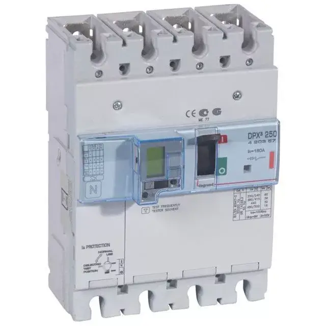 Gyors szállítás Legrand 420357 DPX3 250 160A 4P+ÁVK S2 36kA kombinált ávk ( Legrand 420357 )