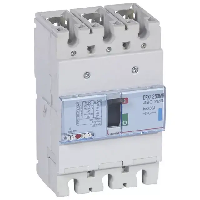 Legrand 420725 DPX3 250 250A 3P 25kA MA kompakt megszakító ( Legrand 420725 ) Azonnal elérhető