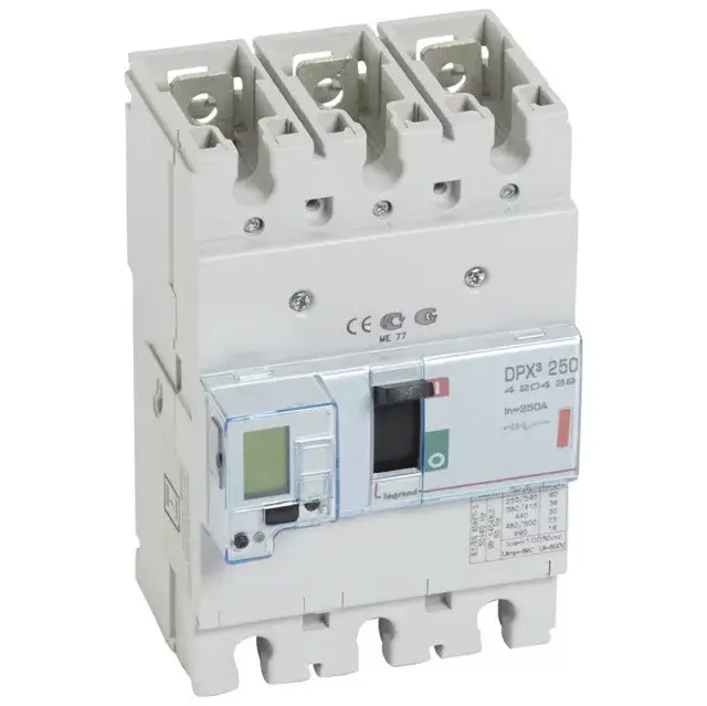 Árcsökkenés Legrand 420439 DPX3 250 250A 3P S2+M 36kA kompakt megszakító ( Legrand 420439 )
