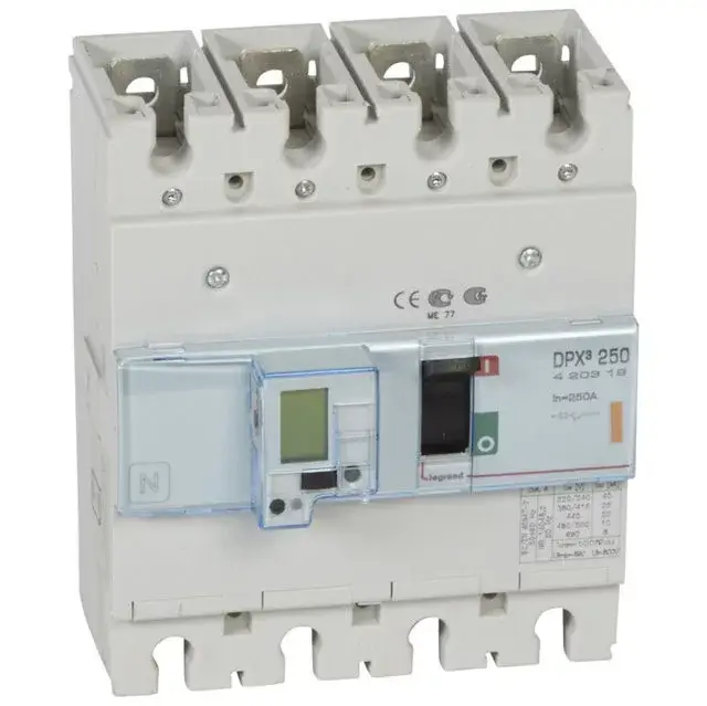 Kihagyhatatlan ajánlat Legrand 420519 DPX3 250 250A 4P SG 25kA kompakt megszakító ( Legrand 420519 )
