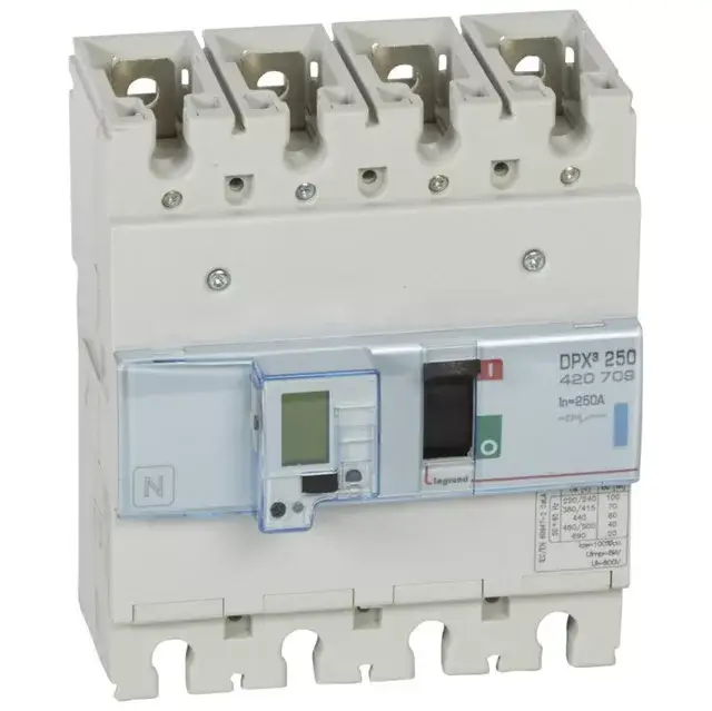 Legrand 420709 DPX3 250 250A 4P SG 70kA kompakt megszakító ( Legrand 420709 ) Bestseller