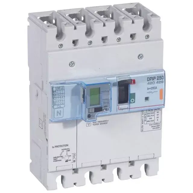 Legrand 420429 DPX3 250 250A 4P+ÁVK S2+M 25kA kombinált ávk ( Legrand 420429 ) Akciós ár