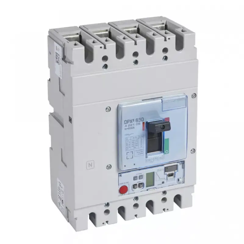 Vedd meg online Legrand 422105 DPX3 630 kompakt megszakító S2+mérés 4P 630A 36kA ( Legrand 422105 )