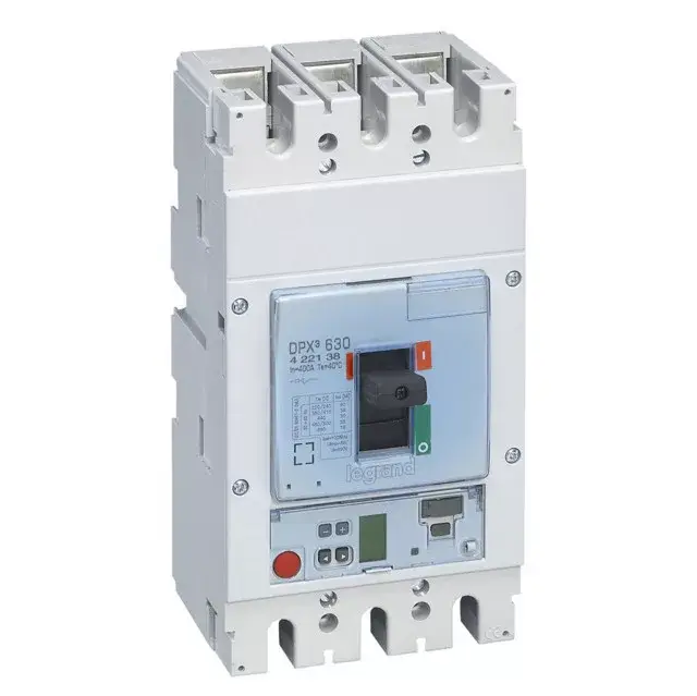 Exkluzív ajánlat Legrand 422138 DPX3 630 kompakt megszakító Sg 3P 400A 36kA ( Legrand 422138 )