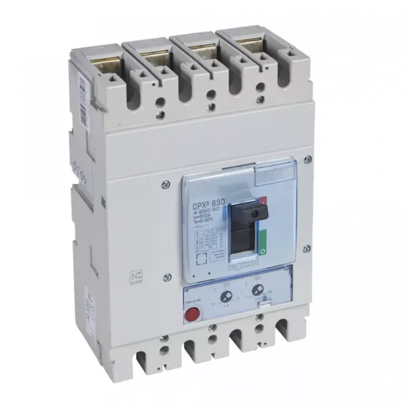 Legrand 422040 DPX3 630 kompakt megszakító termikus mágneses 3P+N/2 500A 70kA ( Legrand 422040 ) Expressz kézbesítés