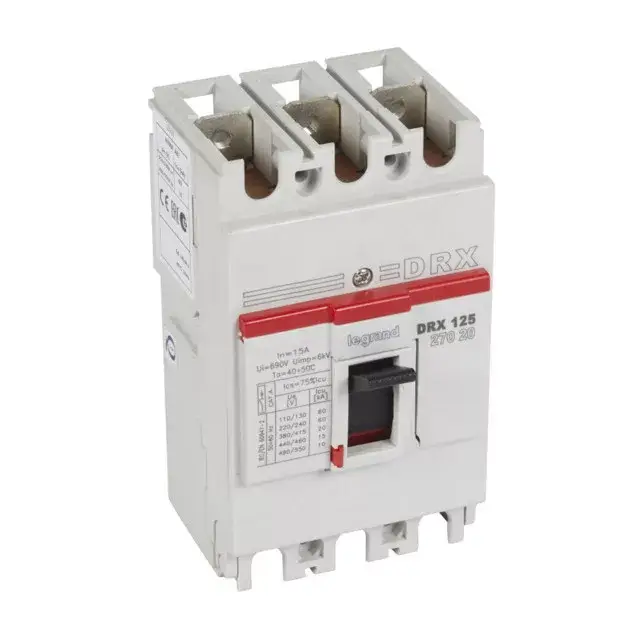 Expressz szállítás Legrand 027020 DRX100 3P 20 kA 15A t.m. kompakt megszakító ( Legrand 027020 )