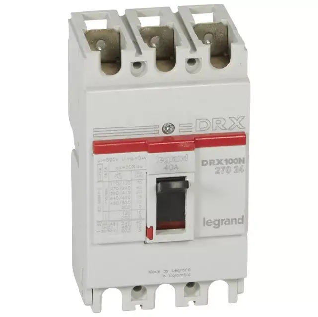 Különleges ajánlat Legrand 027024 DRX100 3P 20 kA 40A t.m. kompakt megszakító ( Legrand 027024 )