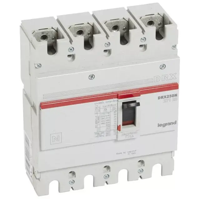 Legrand 027120 DRX250 4P 25 kA 175A t.m. kompakt megszakító ( Legrand 027120 ) Csak ma